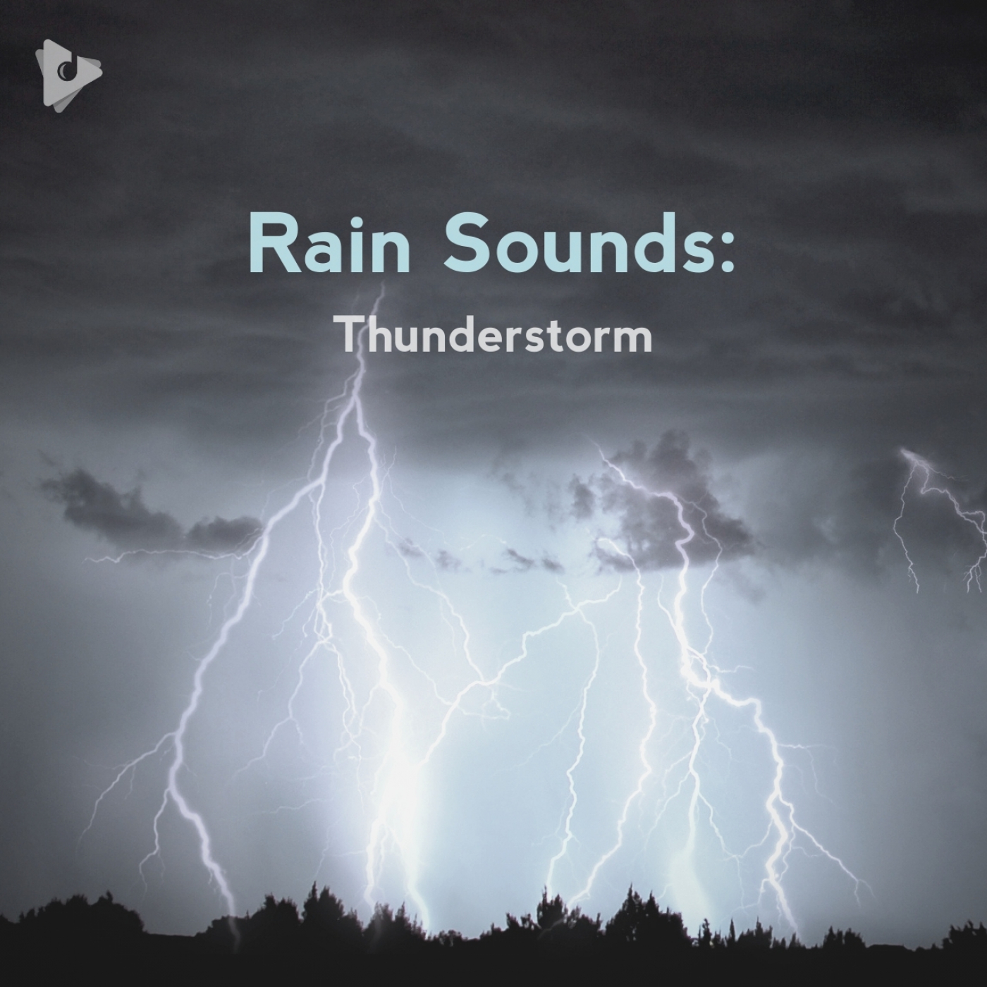 looping thunder and rain sounds