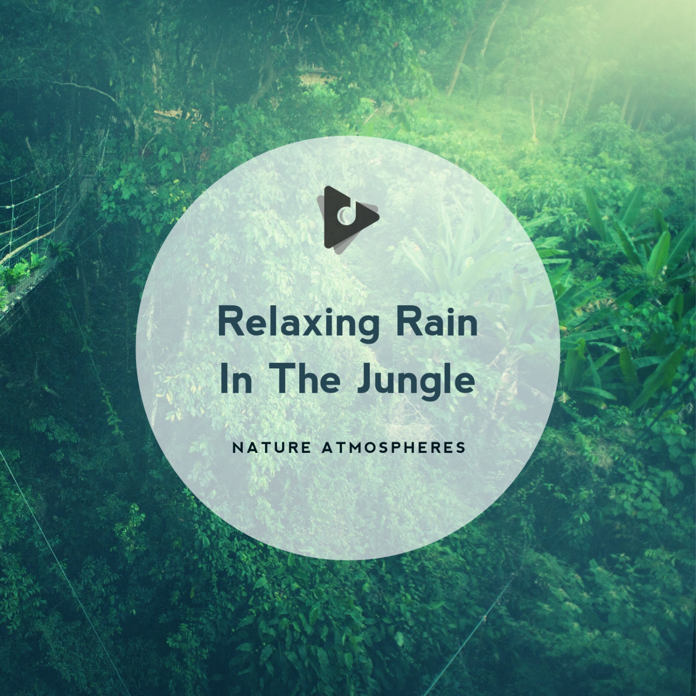 Relaxing Rain In The Jungle