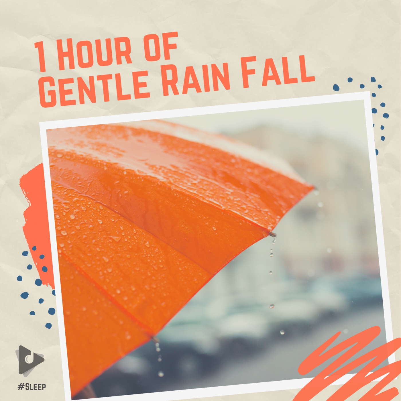 1 Hour of Gentle Rain Fall