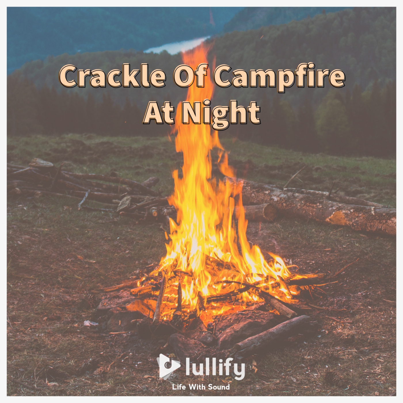 campfire and lake relax sounds