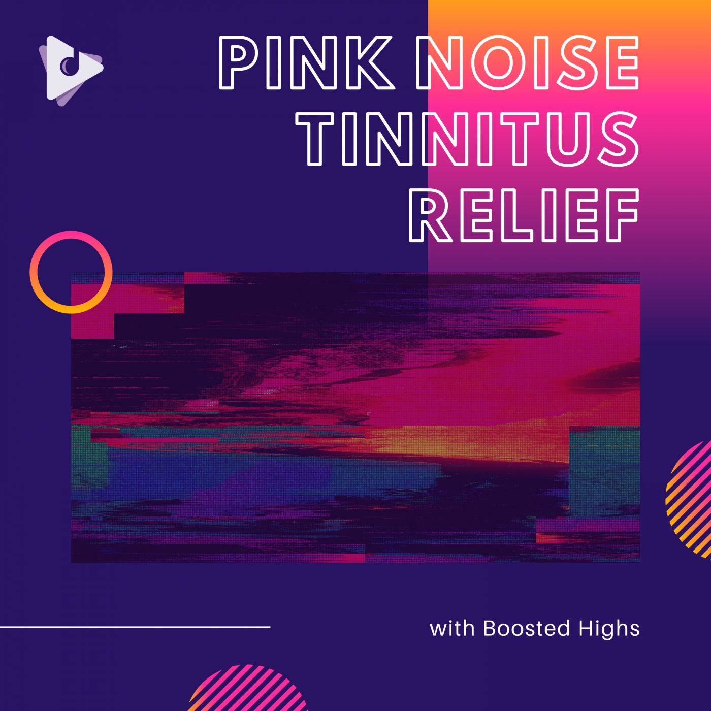 Pink Noise Tinnitus Relief with Boosted Highs