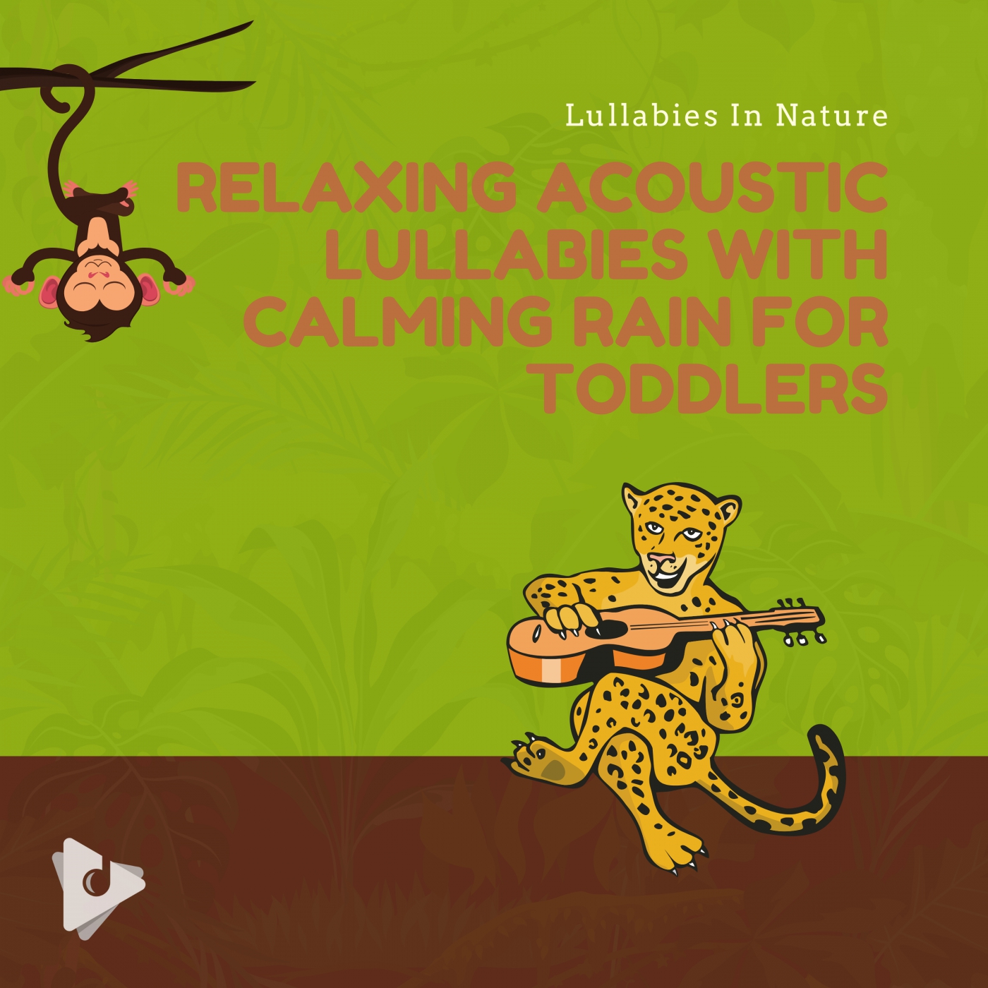 Relaxing Acoustic Lullabies with Calming Rain for Toddlers