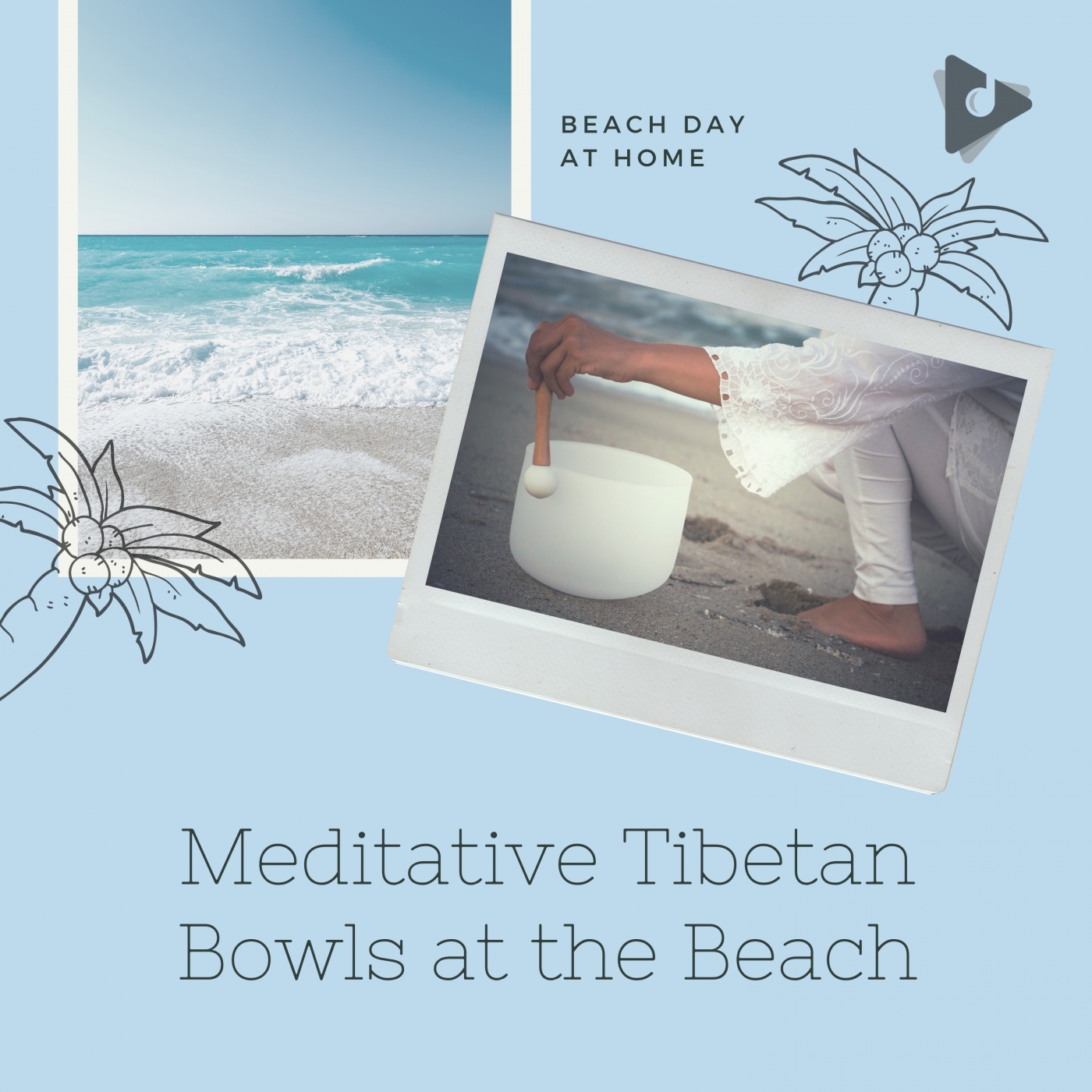 Meditative Tibetan Bowls at the Beach
