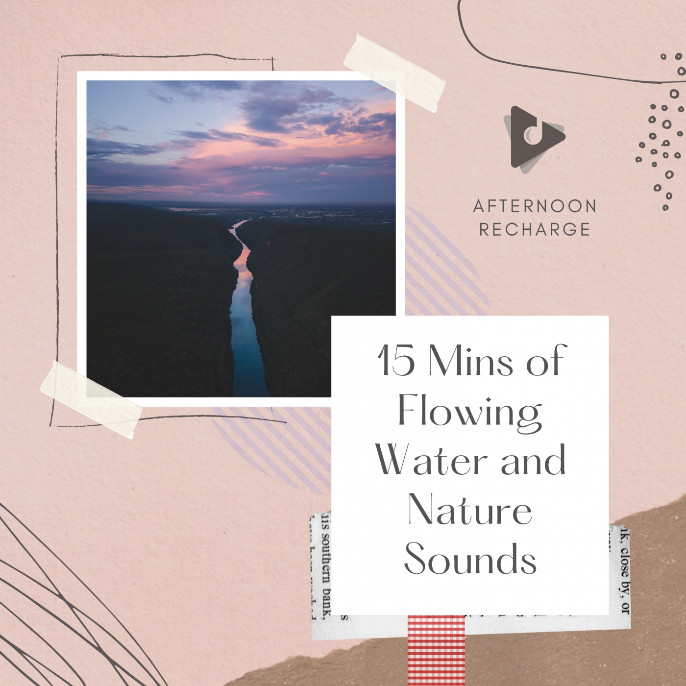 15 Mins of Flowing Water and Nature Sounds