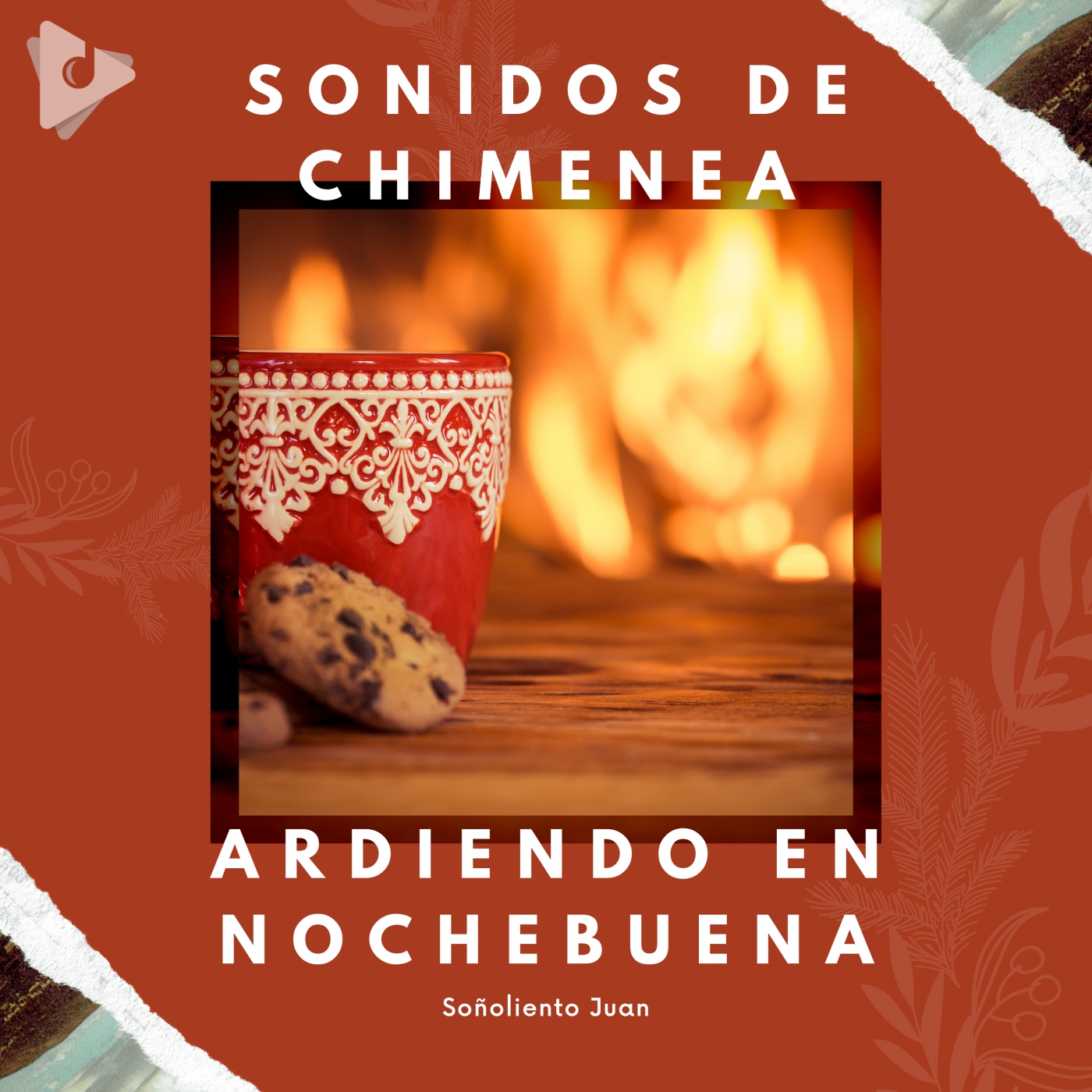 Sonidos de Chimenea Ardiendo en Nochebuena